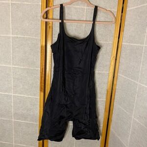 SPANX ASSETS Red Hot Label Black Bodysuit Shapewear  Compression Size 3X